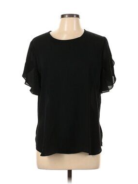 Loft Outlet Women's Black Dress Blouse Size L
